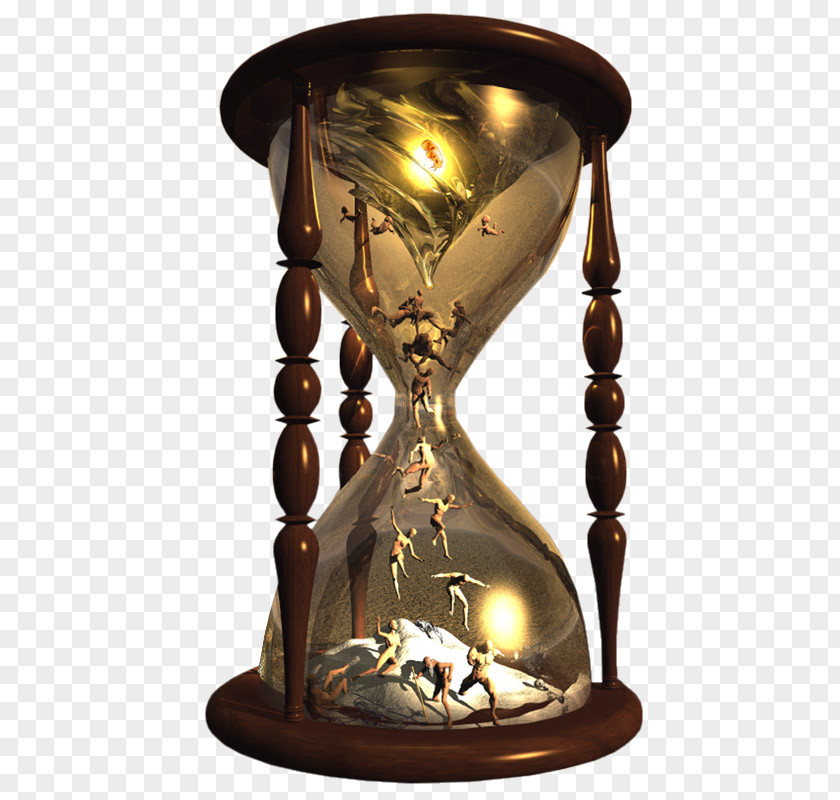 Pebble Hourglass Figure Death Time Sand PNG