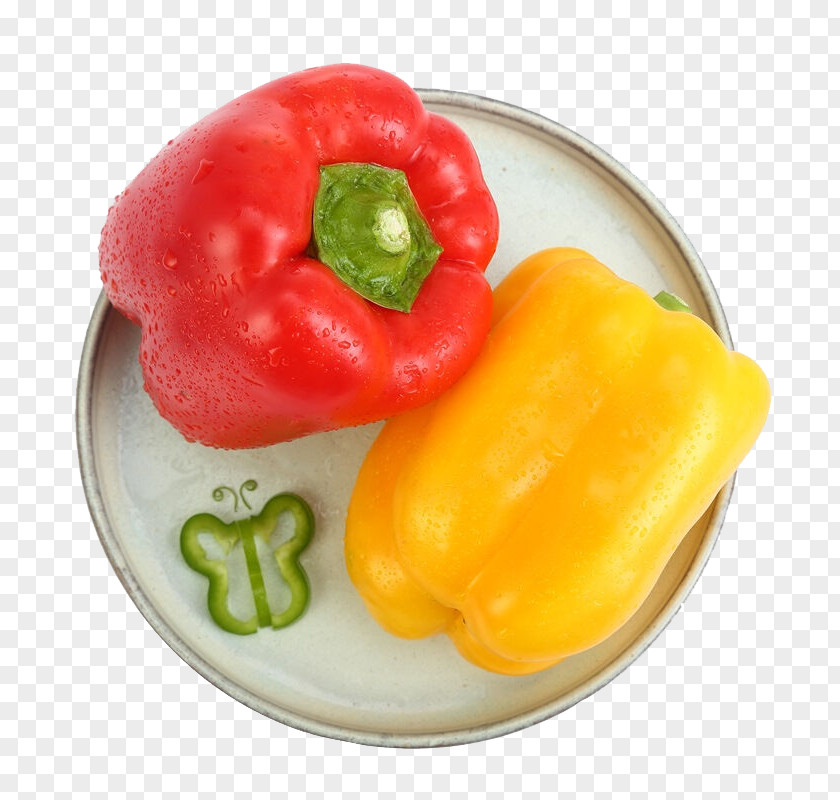 Pepper Chili Bell Friggitello Yellow Vegetarian Cuisine PNG