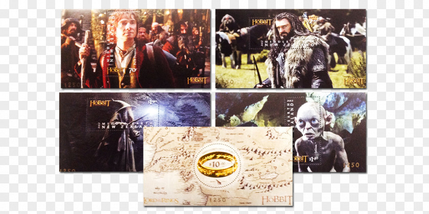 The Hobbit Bilbo Baggins Collage Poster PNG