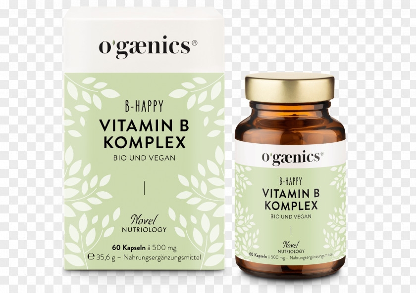 Vitamin B Dietary Supplement Ogænics® Vitamins Capsule PNG