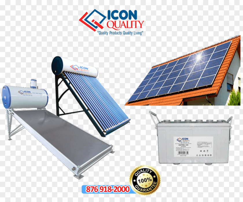 Energy Solar Panels Power Air Conditioning Water Heating PNG