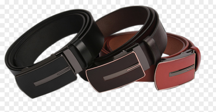 England Men's Simple And Stylish Leather Belt Download PNG