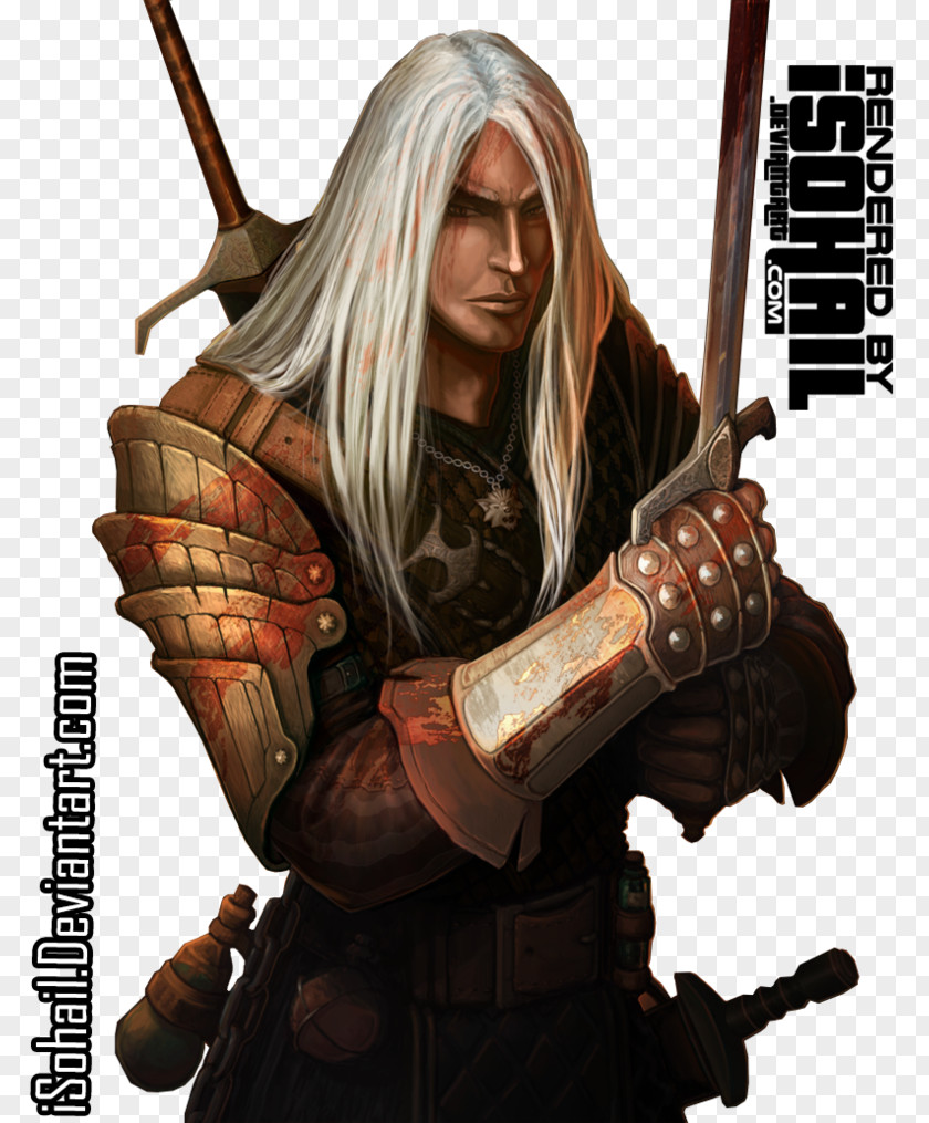 Geralt The Witcher Universe Of Rivia Fan Art Yennefer PNG