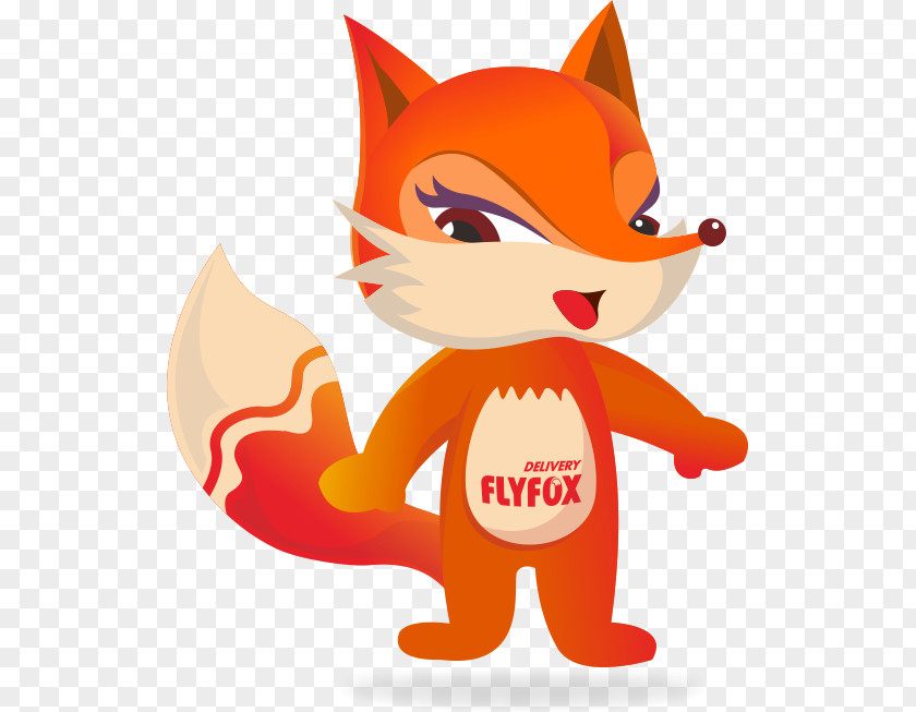 Livraison De Nourriture Whiskers Cat Red Fox Illustration Clip Art PNG