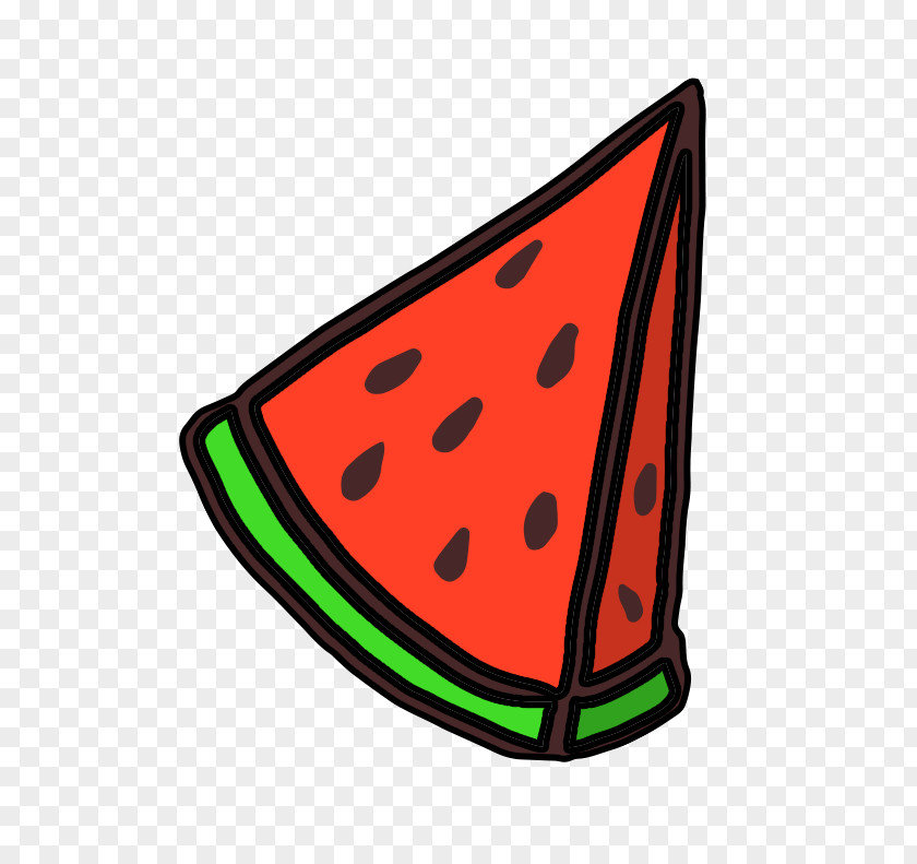 Red Watermelon Citrullus Lanatus Fruit Animation PNG