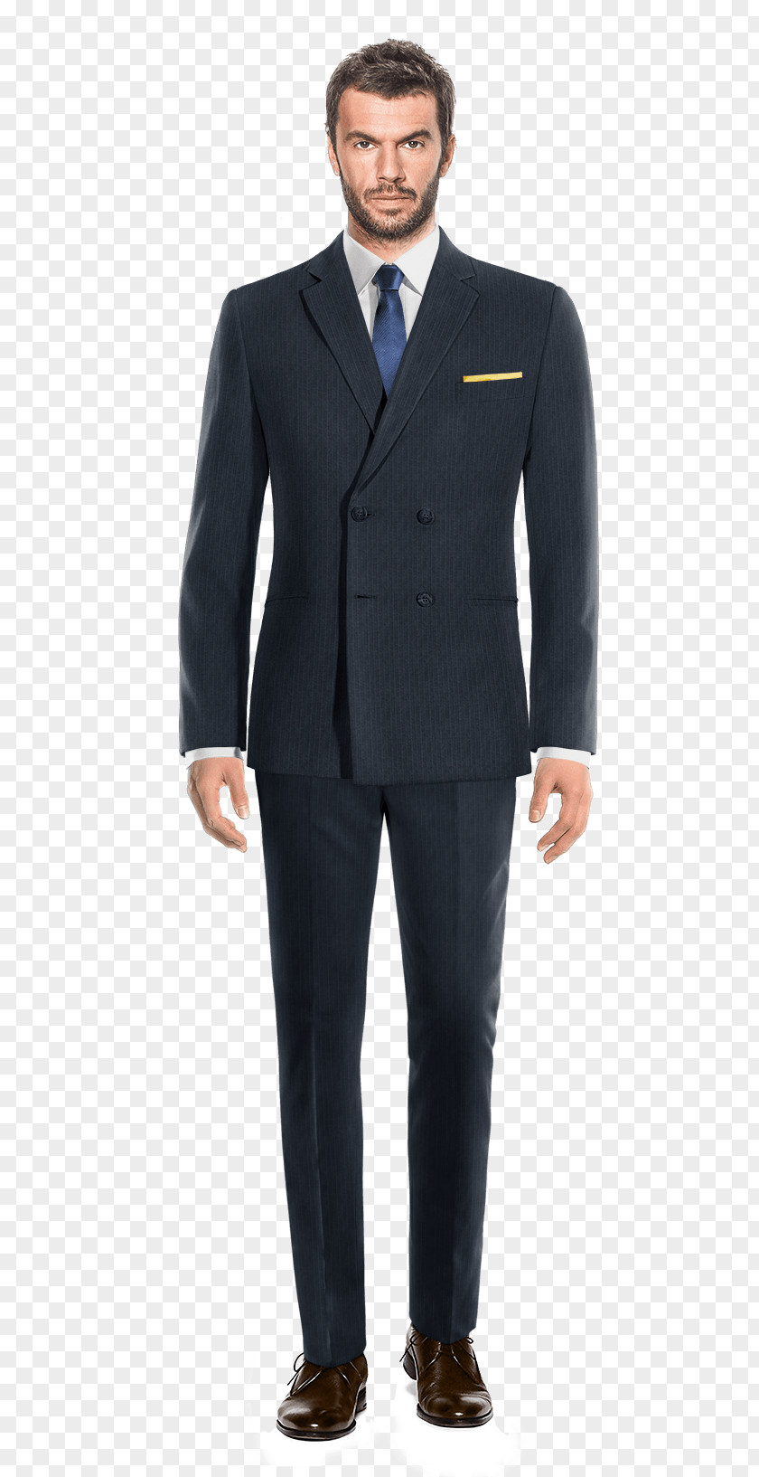 Suit JoS. A. Bank Clothiers Blue Tailor Slim-fit Pants PNG