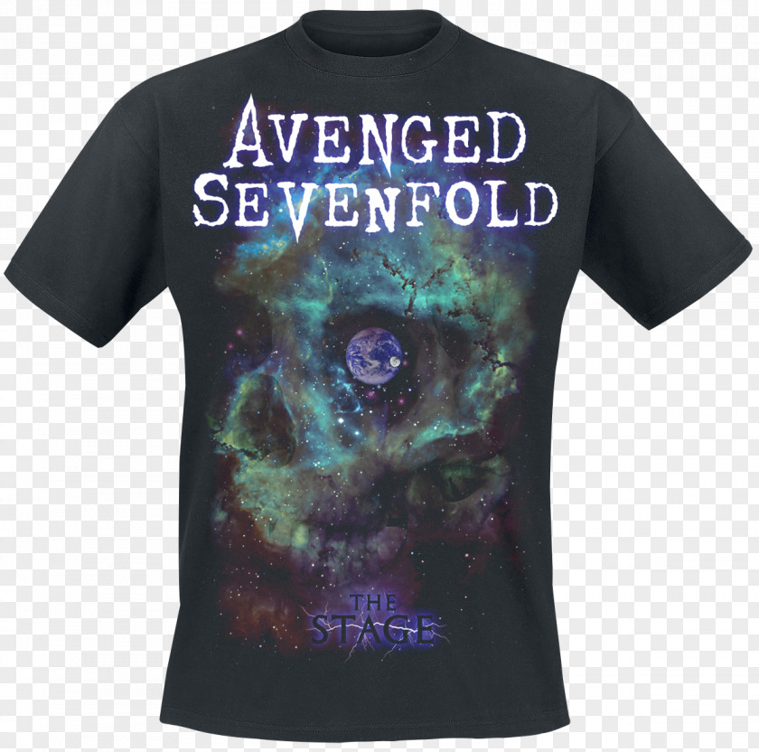T-shirt Avenged Sevenfold The Stage Sleeve PNG