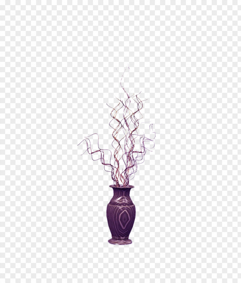 Vase Purple Pattern PNG