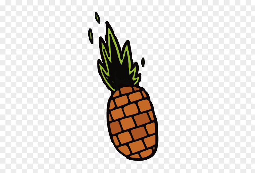 Cartoon Pineapple Clip Art PNG