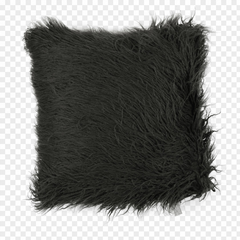 Charcoal Throw Pillows Fur Cushion PNG