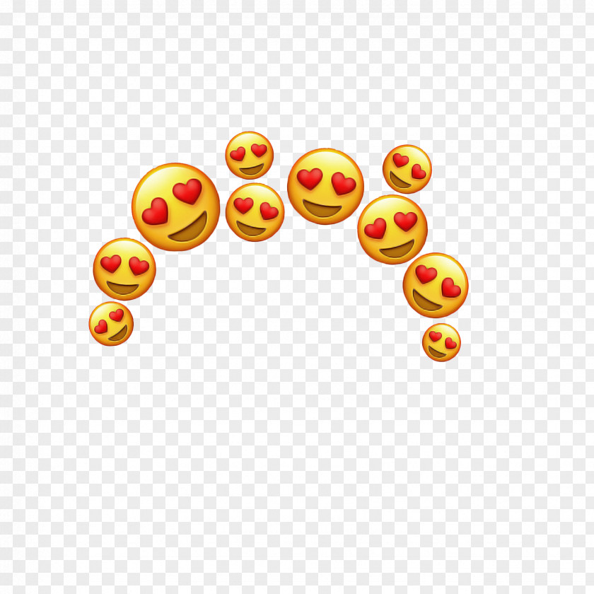 Metal Earrings Heart Emoji Background PNG