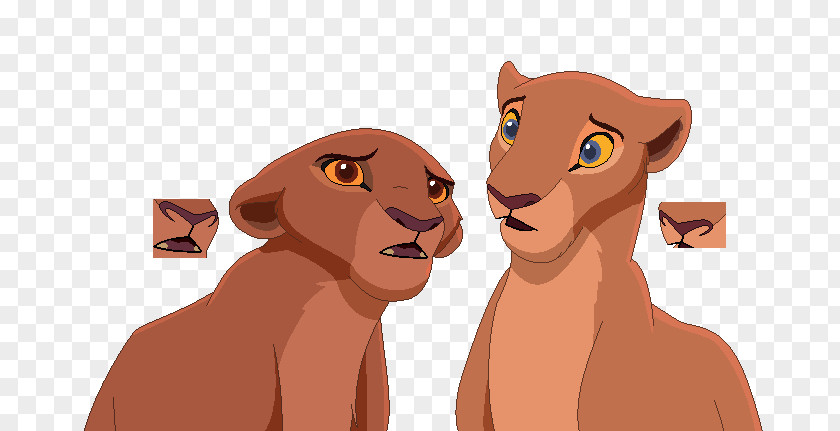 Nala Base Lion Tiger Ear Cat PNG