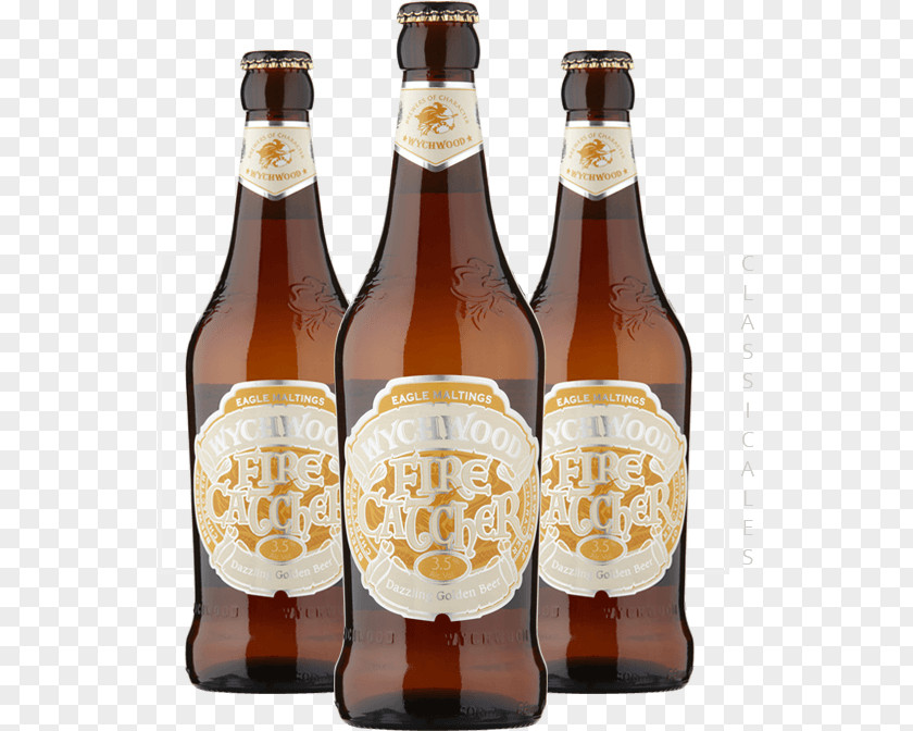 Beer Bottle Wychwood Brewery Ale Lager PNG