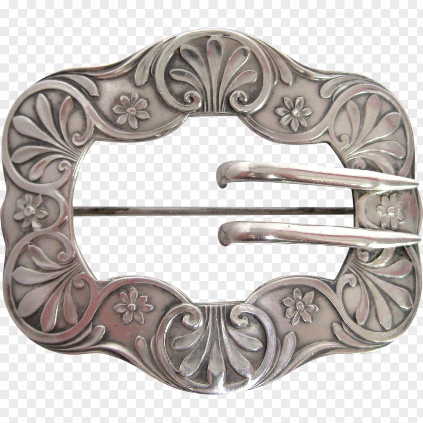 Belt Silver Metal PNG