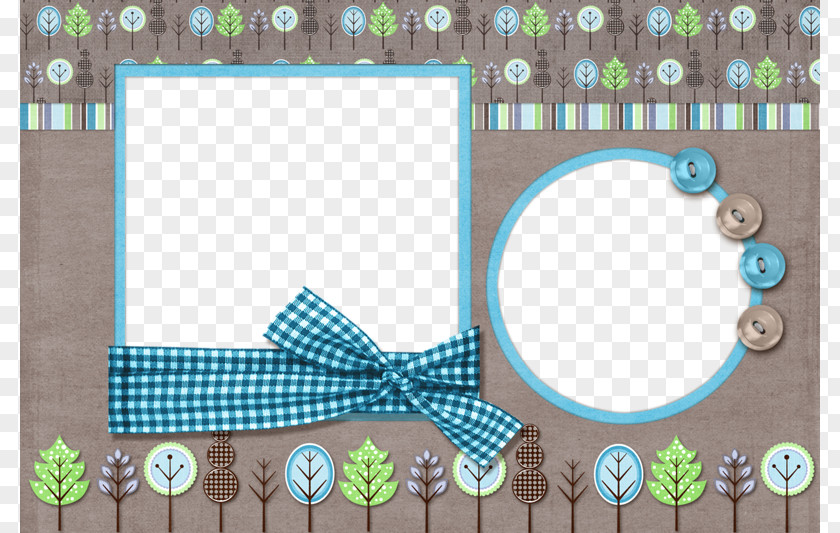 Blue Frame Picture Icon PNG