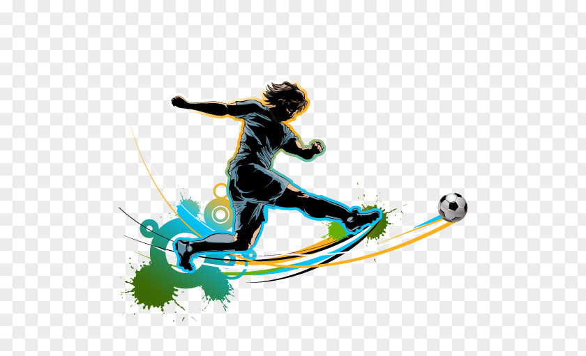 Brazilian Football Mural Wall Wallpaper PNG