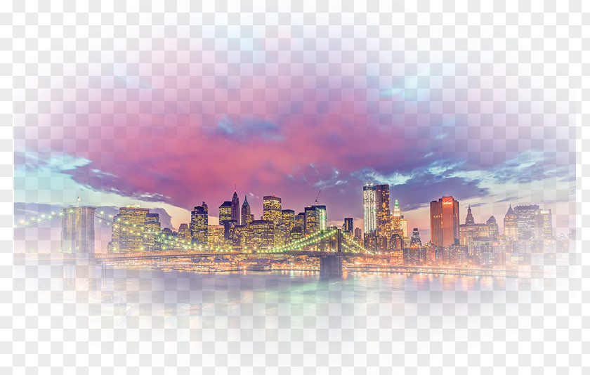 Brooklyn Bridge Manhattan Desktop Wallpaper Cityscape PNG