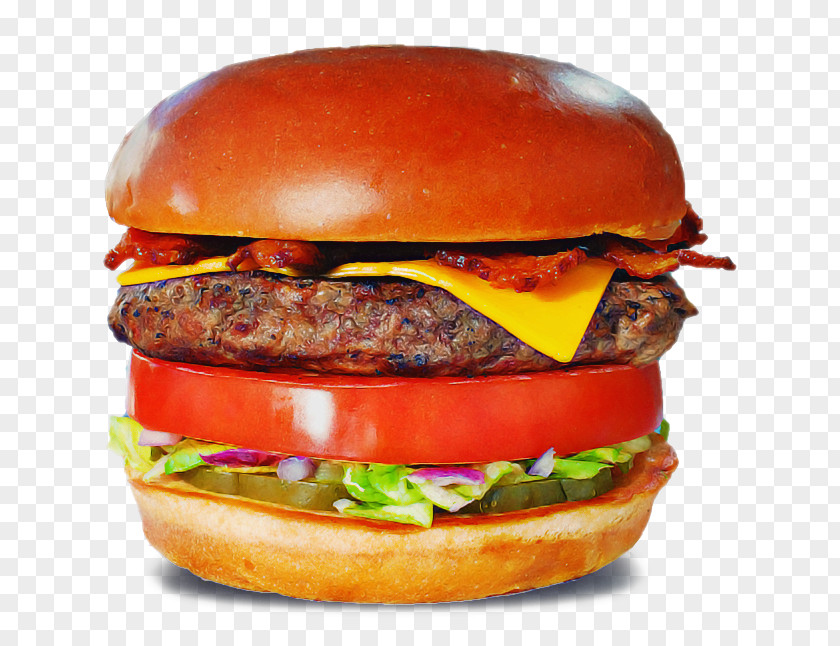 Burger King Premium Burgers Cuisine Hamburger PNG