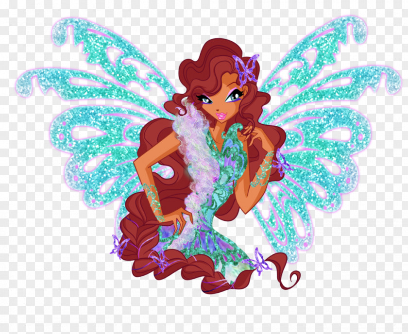 Magic Sky Aisha Musa Tecna Bloom Butterflix PNG