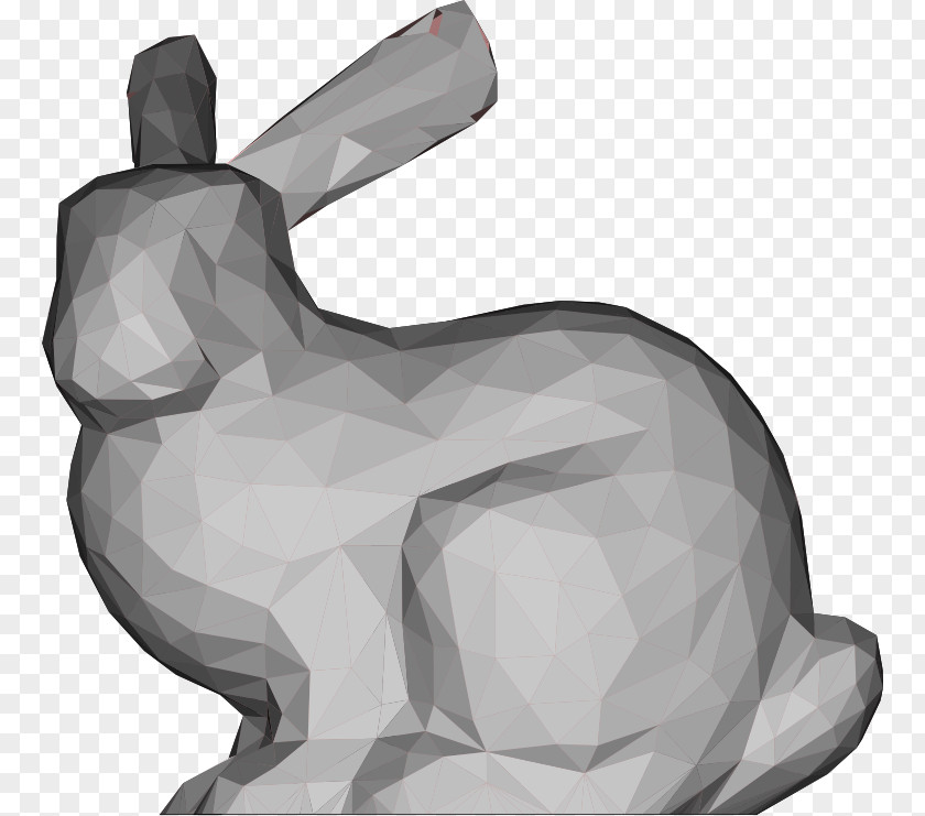 Rabbit Stanford Bunny University Low Poly Hare PNG