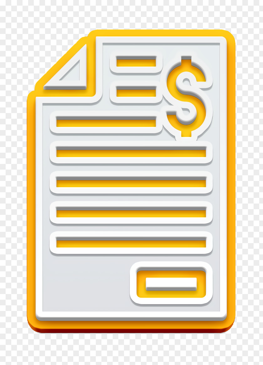 Shopping Icon Bill Invoice PNG