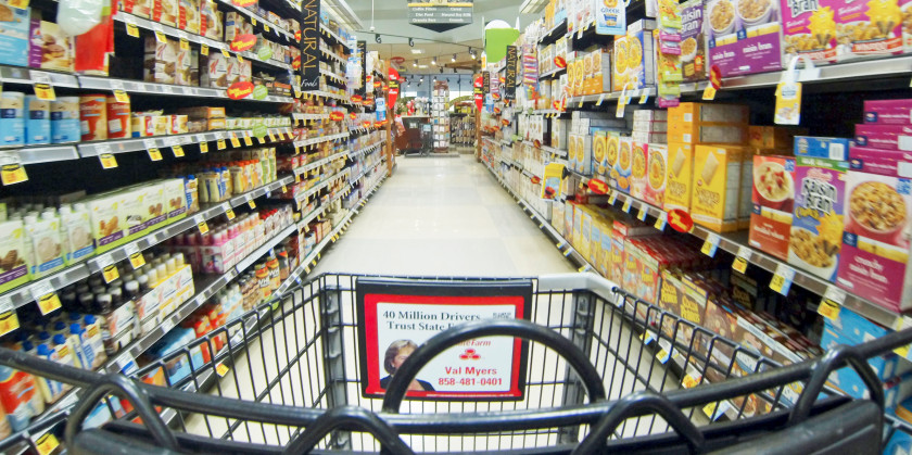 Store Shelf Grocery Kroger Retail Supermarket Cashier PNG