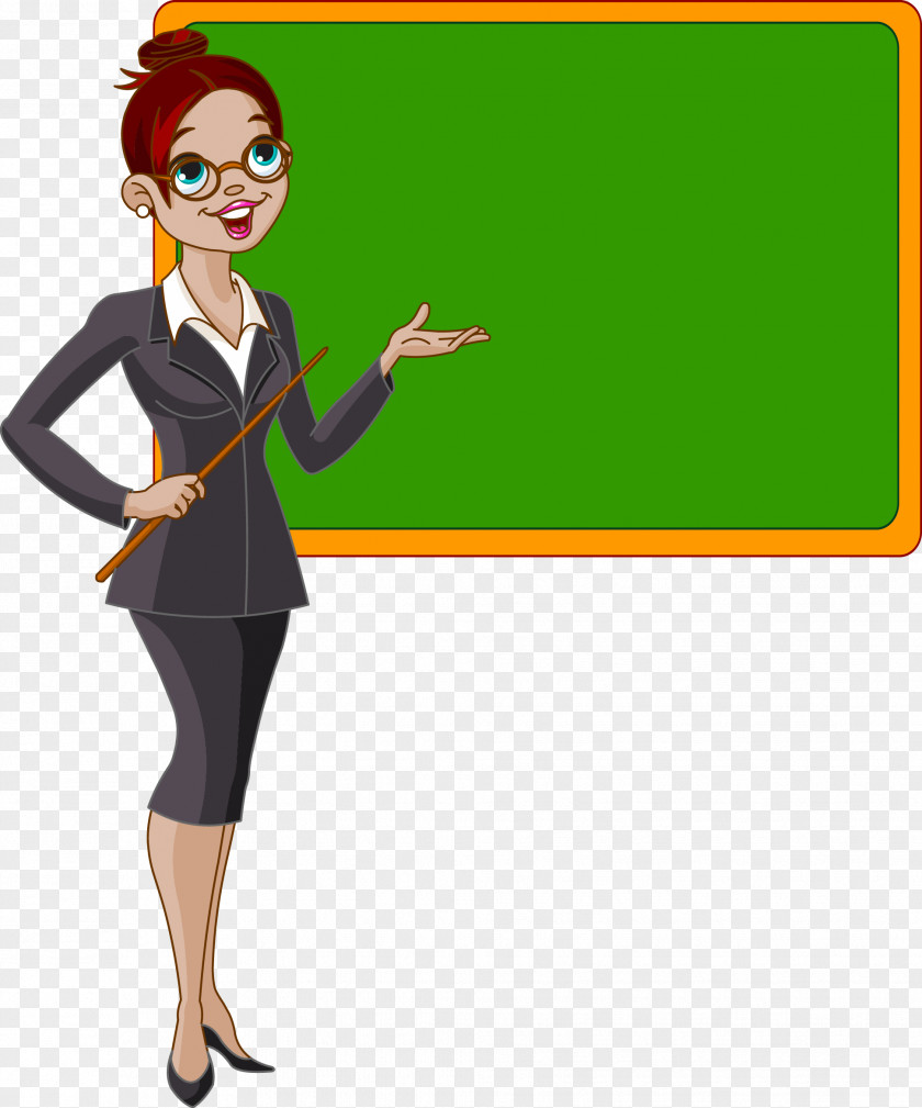 Teacher Cartoon School PNG