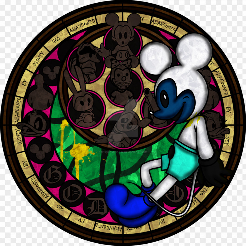 Abandon Kingdom Hearts Mickey Mouse Minnie Fan Art PNG