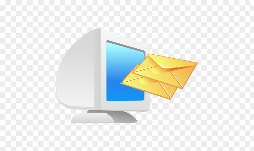 Computer Mail Vector PNG