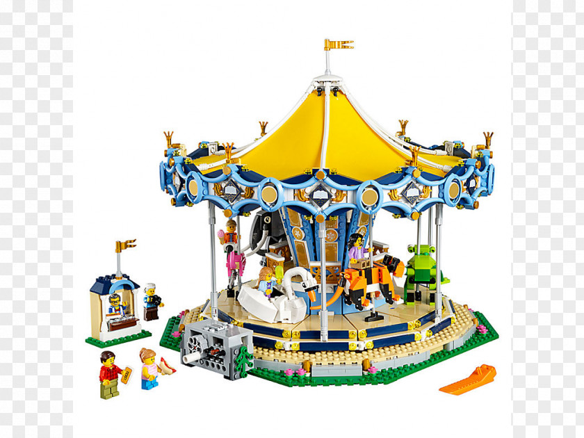 Employee Of The Month Amazon.com LEGO 10257 Creator Carousel Lego Minifigure PNG