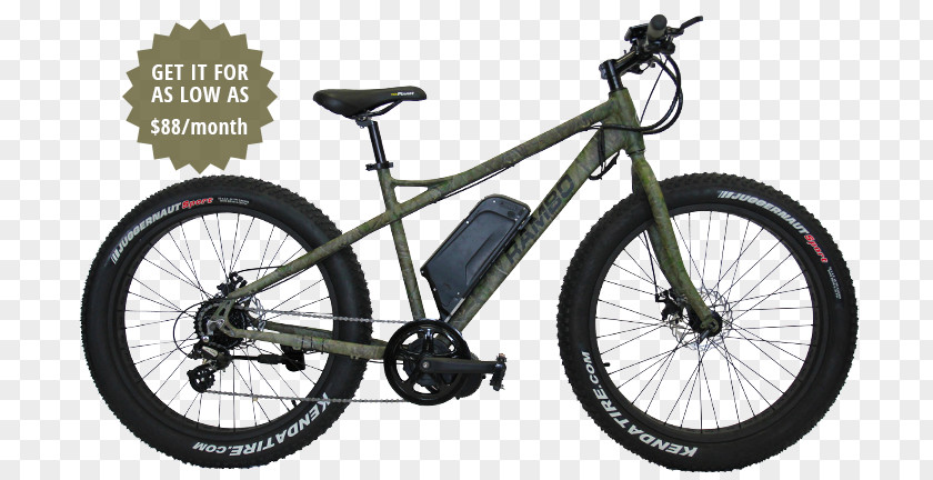 Fat Tire Rambo Bikes R750 Bike Electric Bicycle Fatbike Motorcycle PNG