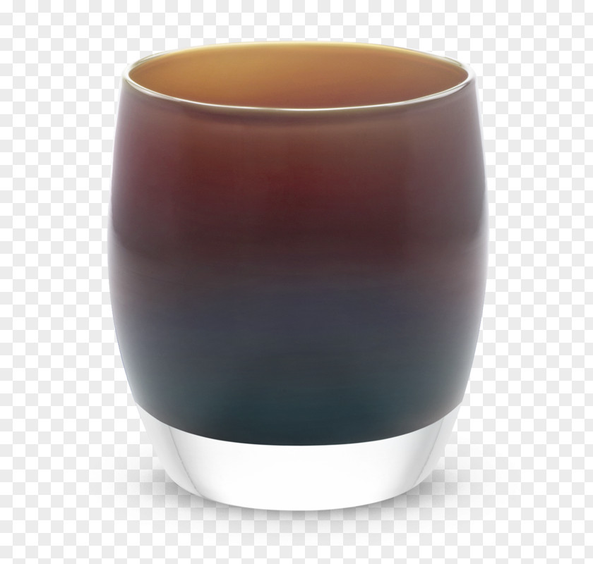 Glass Glassybaby Mother Vase Purple PNG