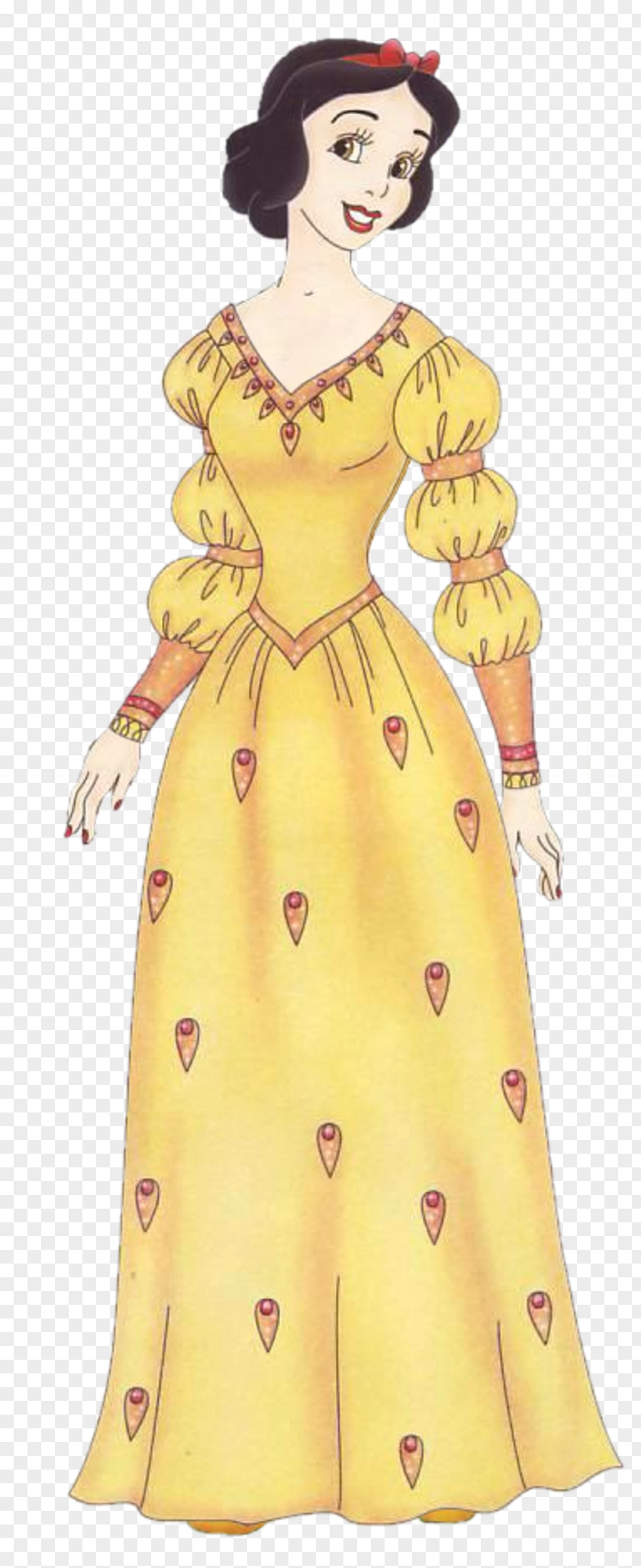 Photo Blanche Neige Gown Paper Pattern Clothing Costume PNG