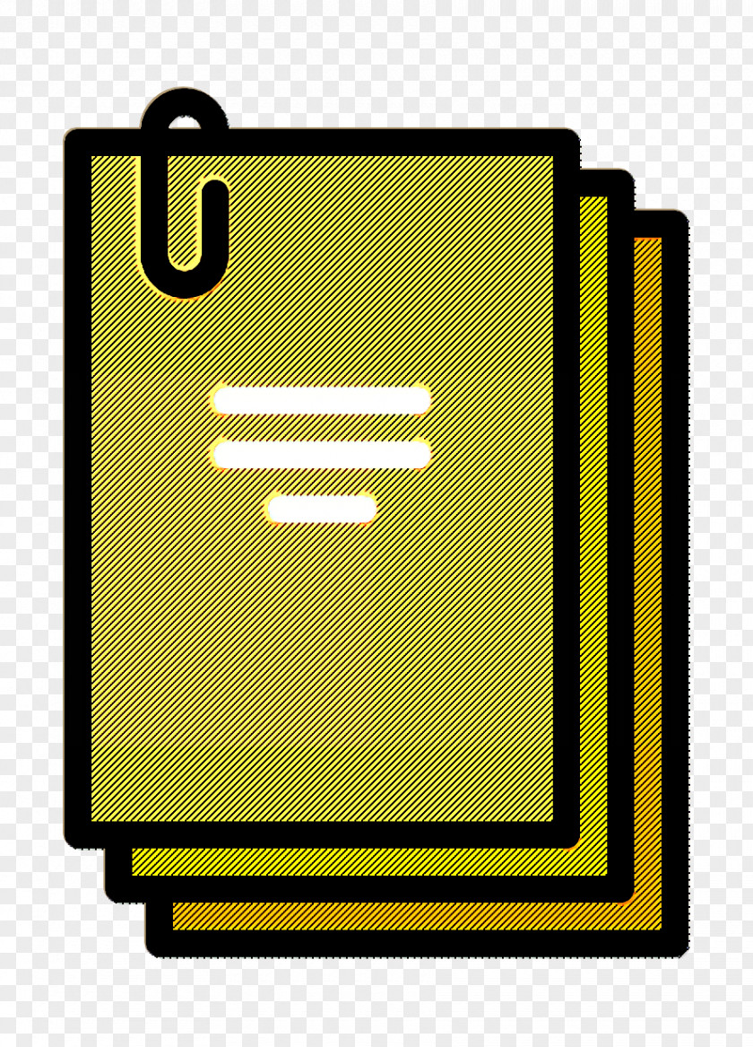 Script Icon Office Materials PNG