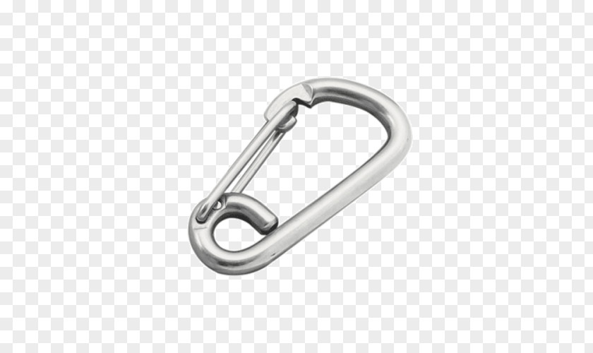 Snap Fastener Marine Grade Stainless Carabiner Steel Hook PNG