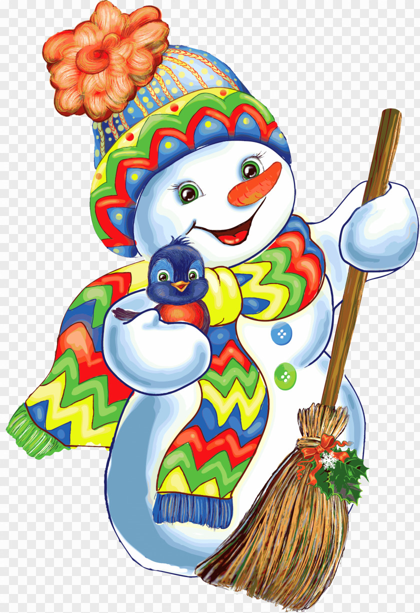 Snowman Christmas Clip Art PNG