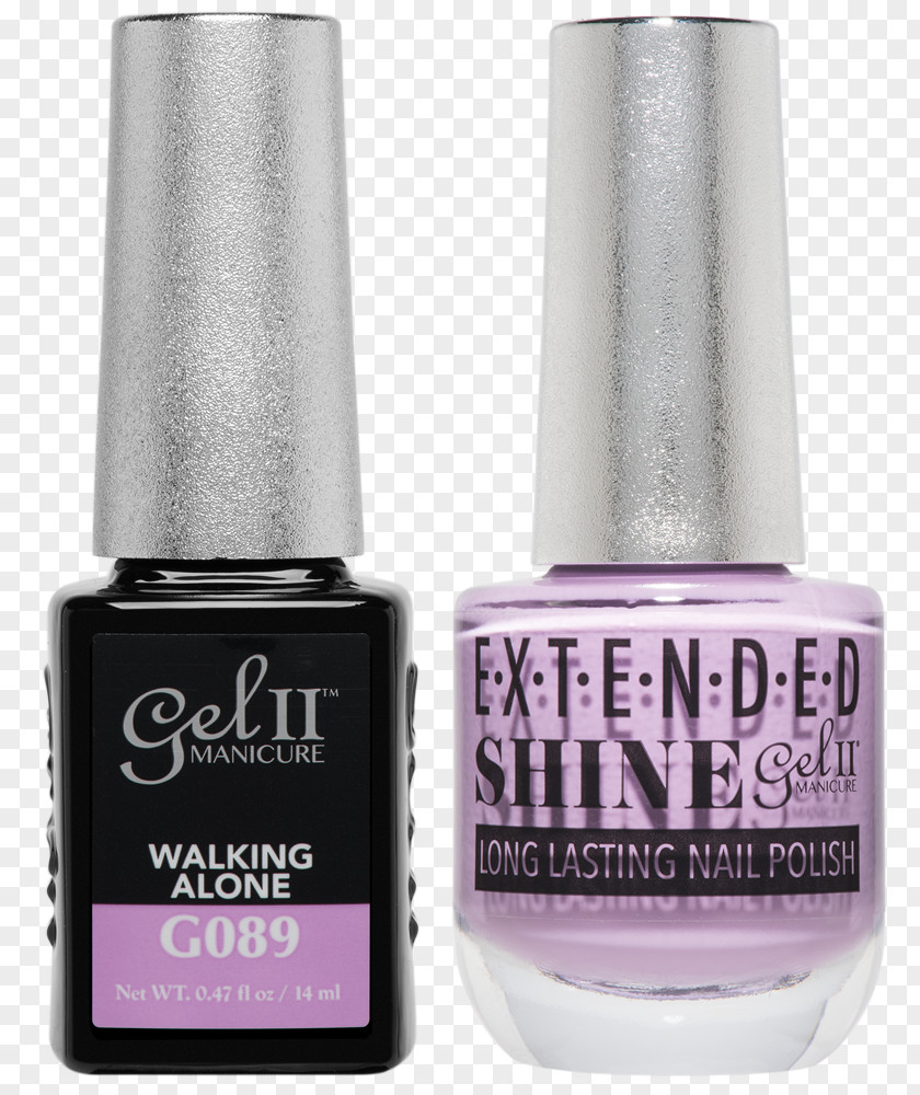 Walking Alone Nail Polish Gel Nails Manicure Glitter PNG