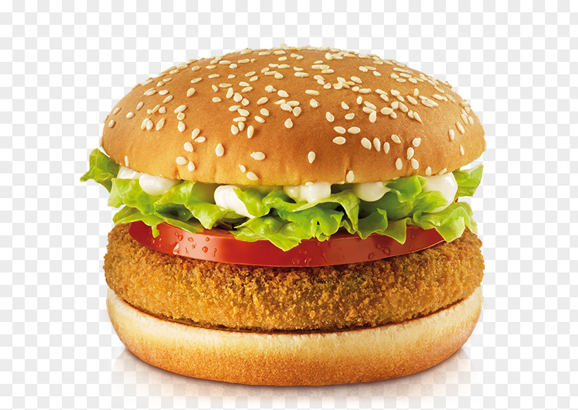 Burger Veggie Hamburger Vegetarian Cuisine Chicken Sandwich Vada Pav PNG