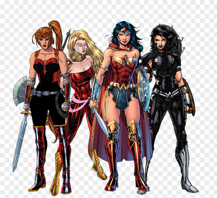 Comics Women Wonder Woman Superman Artemis Of Bana-Mighdall Comic Book PNG