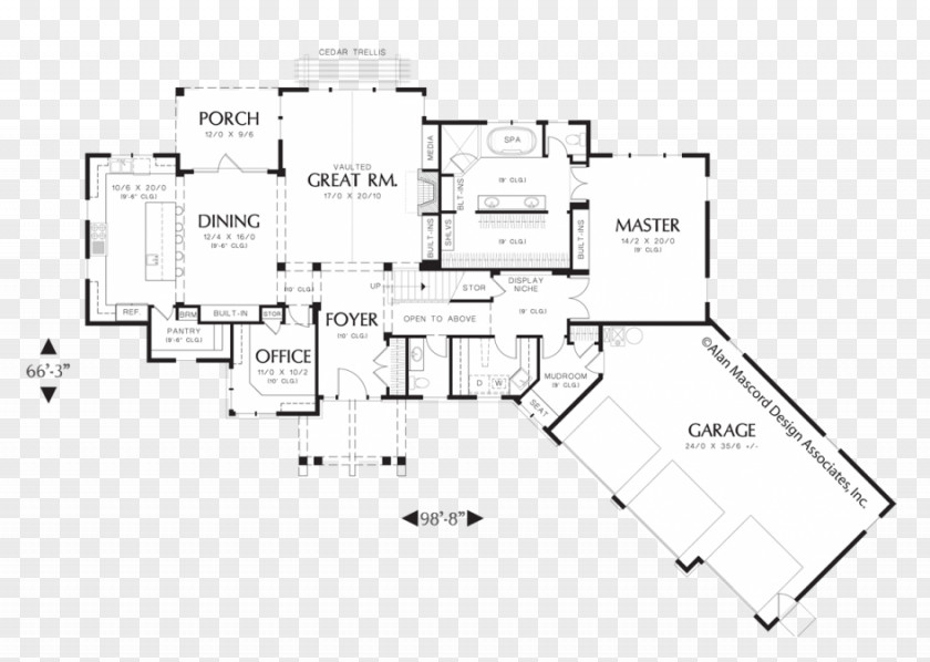 Design House Plan Ranch-style Architecture PNG
