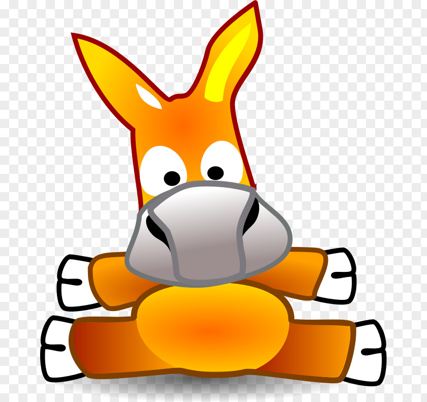 Donkey Clip Art Image PNG