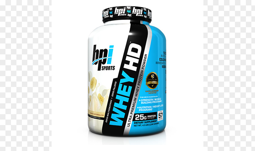 Milk Milkshake BPI Sports Whey-HD Whey Protein Isolate PNG