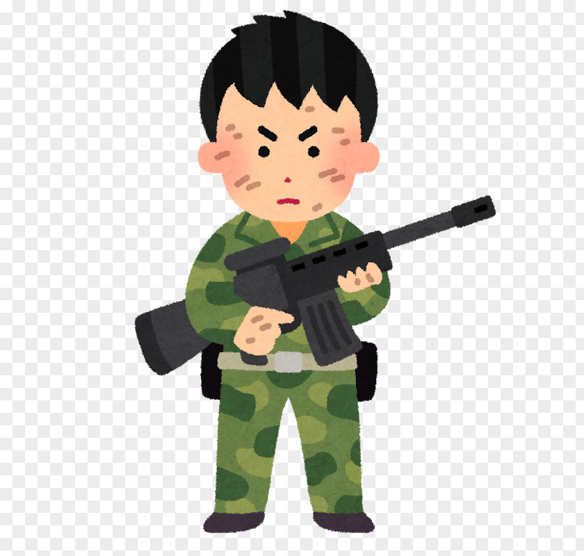 Soldier Children In The Military Game いらすとや PNG