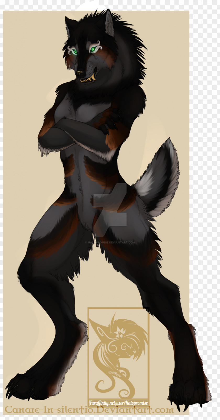 Werewolf Female Drawing DeviantArt Furry Fandom PNG
