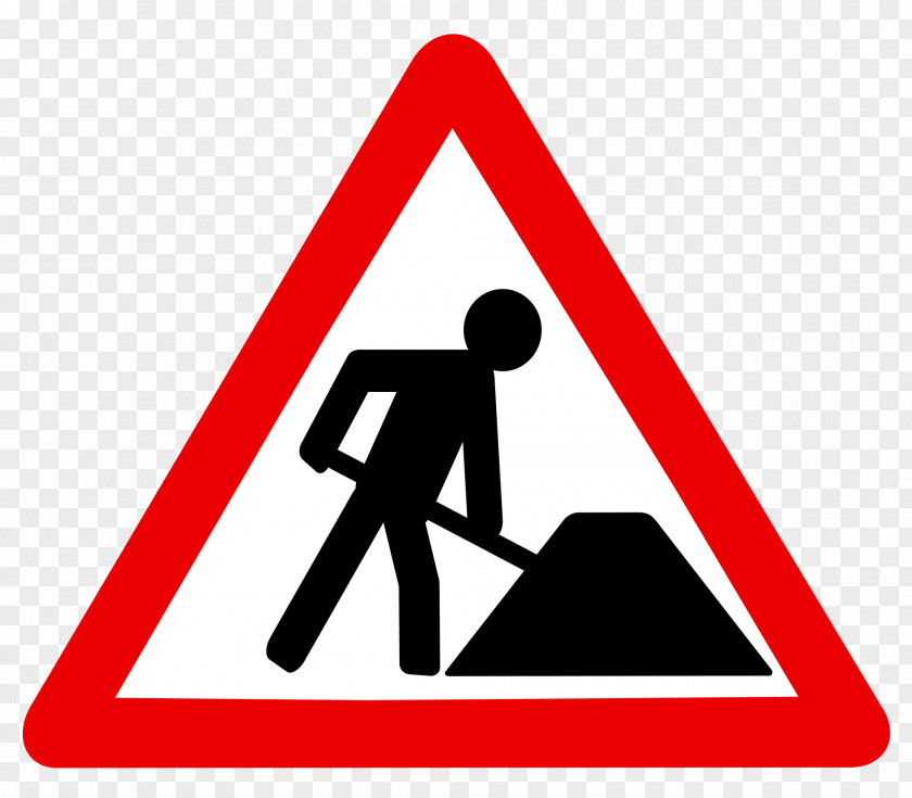 Construction Traffic Sign PNG
