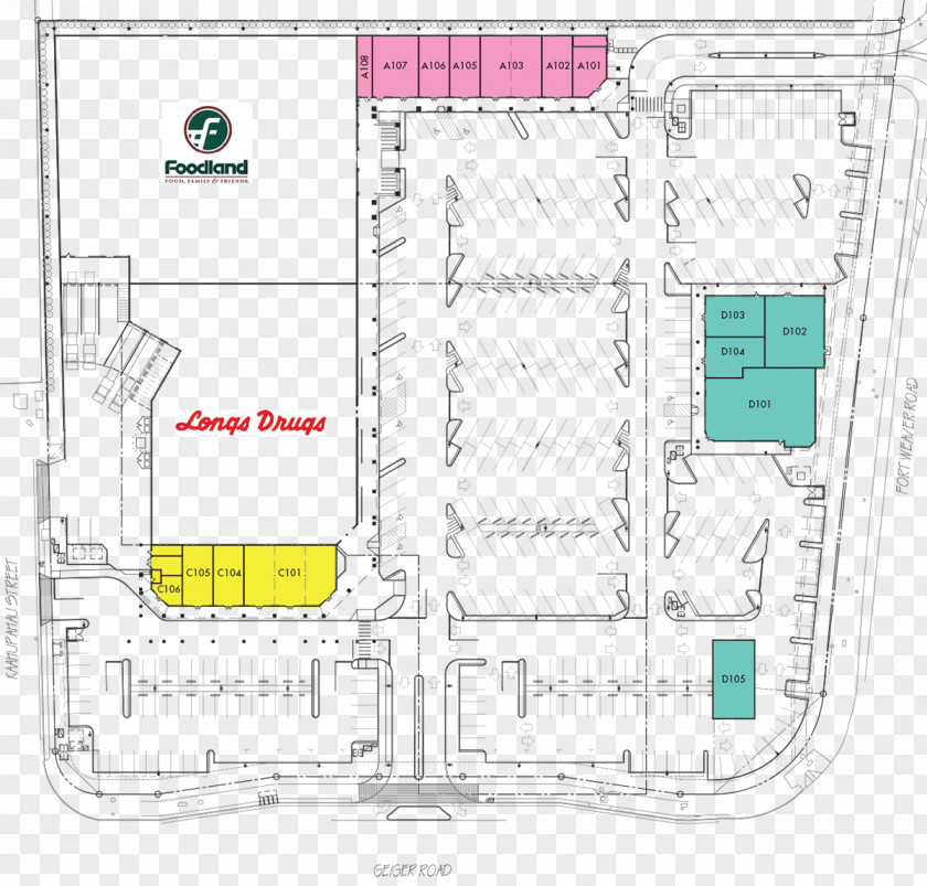 Map Floor Plan Ewa Town Center Beach PNG