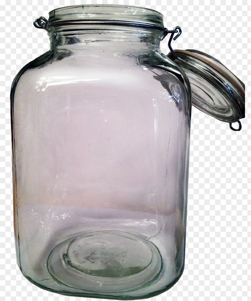 Mason Jar Glass Gubbinal Bottle Lid PNG