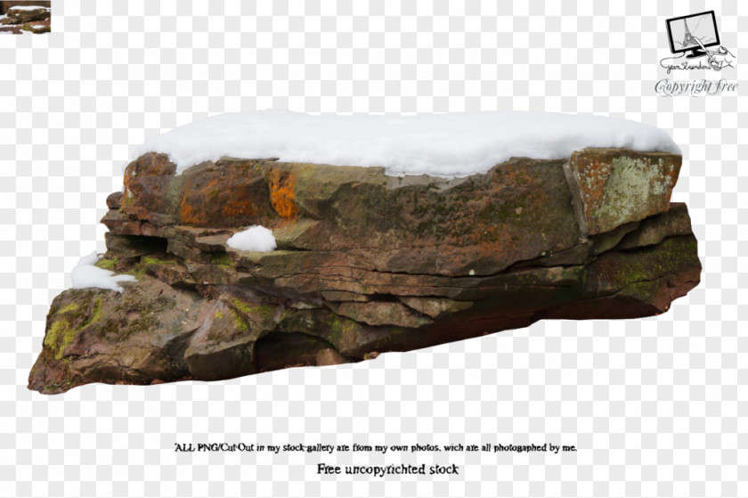 Rock Snow Mineral PNG