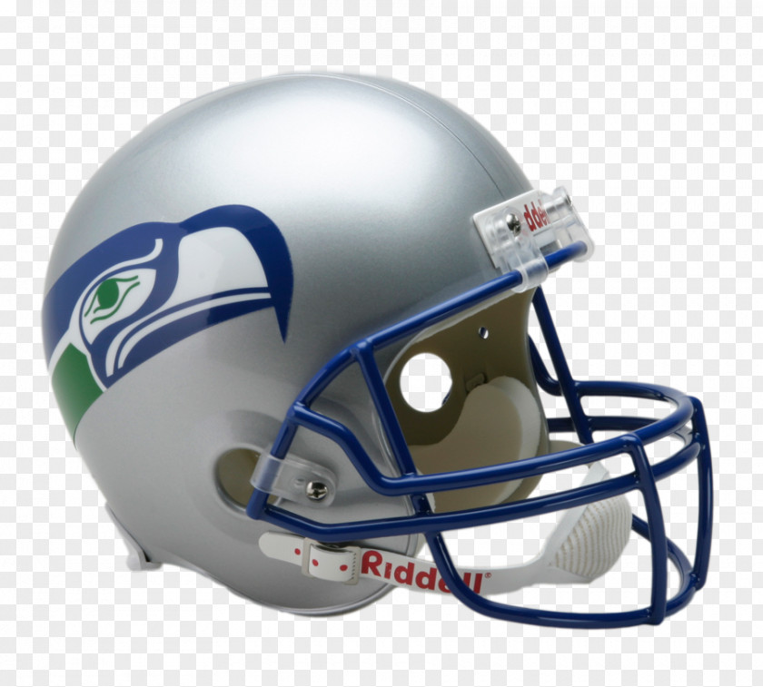 Seattle Seahawks NFL American Football Helmets Riddell PNG