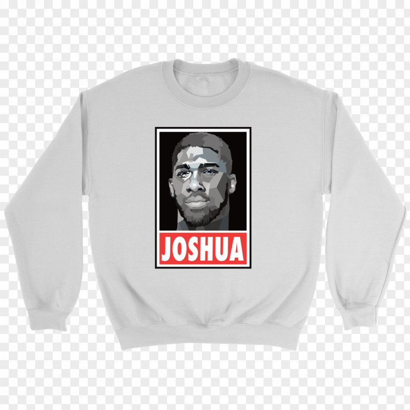 Anthony Joshua T-shirt Hoodie Crew Neck Sleeve Clothing PNG